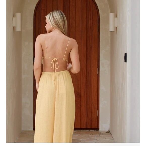 SABO Mable Dress cutouts at waist, Size M/L a high waisted elasticated waist, - Picture 5 of 14